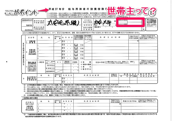 ブロブ年末調整